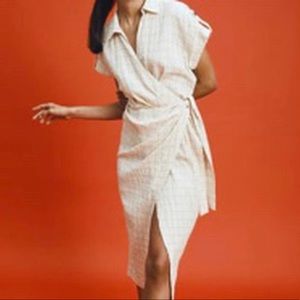 *Brand New* Women’s Zara Wrap Grid Dress